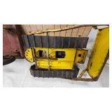 Classic Tonka Bulldozier and Trailer