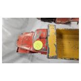 Lot of Early Die Cast 1/16 Dump Trucks, Wrecker