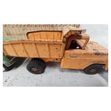 Pair of Classic Tonka Dump Trucks