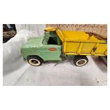 Pair of Classic Tonka Dump Trucks