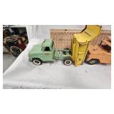 Pair of Classic Tonka Dump Trucks