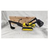 Tin Classic Tonka Excavator/Backhoe