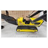Tin Classic Tonka Excavator/Backhoe
