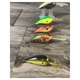 Lot of 10 Fishing Lures - see description for more info info