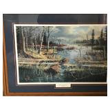 Signed Framed and Numbered Print - A Watershed Story by Ken Zylla - 779/2800