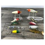 Lot of 10 Collectible Fishing Lures - see description for more info