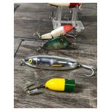 Lot of 10 Collectible Fishing Lures - see description for more info