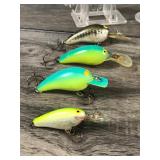 Lot of 10 Collectible Fishing Lures - see description for more info