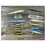 Lot of Rapala Fishing Lures & More