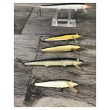 Lot of 9 Rapala Fishing Lures & 1 Weber Lure - see description for more info