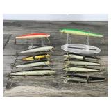 Lot of 10 Rapala Fishing Lures - see description for more info