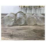 Lot of 17 Vintage Canning Jars - Ball & Kerr