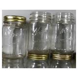Lot of 17 Vintage Canning Jars - Ball & Kerr