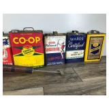 Lot of Vintage Gasoline Cans - Oil Cans and More