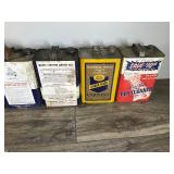 Lot of Vintage Gasoline Cans - Oil Cans and More