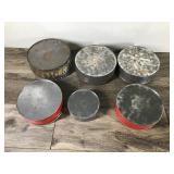 Lot of Collectible Vintage Tins