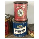 Large Lot of Collectible Vintage Tins - see description for more info