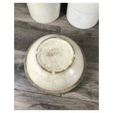 Lot of Vintage Crocks, Jug and Bowls - Looks Like they are All Made out Clay