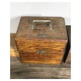 Lot of Vintage Wooden Boxes & Cigar Boxes  - see description for more info