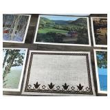 6 - Vintage Minnesota Placemats (Color Scenes of the Gopher State) - Permanent - Reversible - Washable
