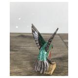 3 - Hand Carved Wooden Bird Figurines