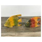 2 - Hand Carved Fish