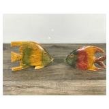 2 - Hand Carved Fish