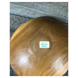 Large Lot of Wooden Dishes - Bowls - Wheelbarrow Nut Bowl  and More