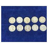 10 - Washington Silver Quarters - see description for more info