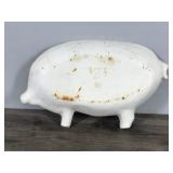 Vintage Cast Iron Pig Dish