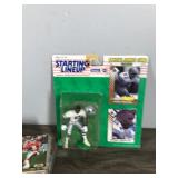 Lot of Football Cards and One Starting Lineup Figurine (Russell Maryland)