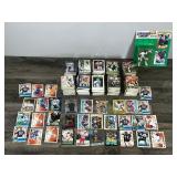 Lot of Football Cards and One Starting Lineup Figurine (Russell Maryland)
