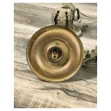 Vintage Brass Hanging Lamp