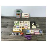 Playing Cards - Football Electronic Game - Draw Poker Electronic Game - Dice - Metal Dice with Case - Puzzles