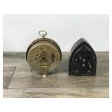 2 - Vintage Wind Up Alarm Clocks - Westclox Big Ben & New Haven Artlarm