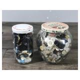 2 - Jars of Vintage Buttons