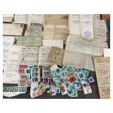 Collectible Stamps - Old Letters - Post Cards - Military Navy Picture 1961 and More