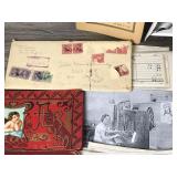 Collectible Stamps - Old Letters - Post Cards - Military Navy Picture 1961 and More