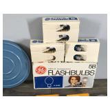 Lot of Movie Film - GE Flasbulbs - Fuji Film Comic Instant Film & More