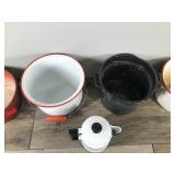 Lot of Enamel Ware and More