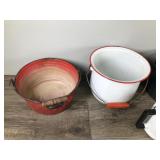 Lot of Enamel Ware and More