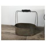 Lot of Vintage Galvanized Cans/Buckets & More