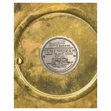 A Genuine Brass Timeworks Clock - see description for more info