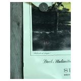 Collectible 1970 Ducks Unlimited Sports Gear Inc. Calendar with Les Kouba Print - Mallards at Dawn