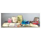 Sewing Items - Fabric - Patterns - Sewing Box  - Tools - Thread and More