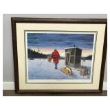 Framed, Signed & Numbered Les C. Kouba Print - “Darkhouse Finale” - 4590/5000 AWAG