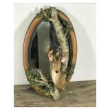 White Tail Buck 3D Wall Hanging Mirror