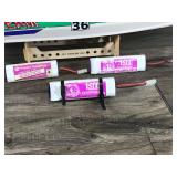 Vintage Kyosho Jet Stream 800 Radio Control Jet Boat with Accessories