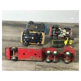 Lot of 5 Die Cast Tonka Collectible Cars / Trucks & Equipment