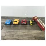 Lot of 5 Die Cast Tonka Collectible Cars / Trucks & Equipment